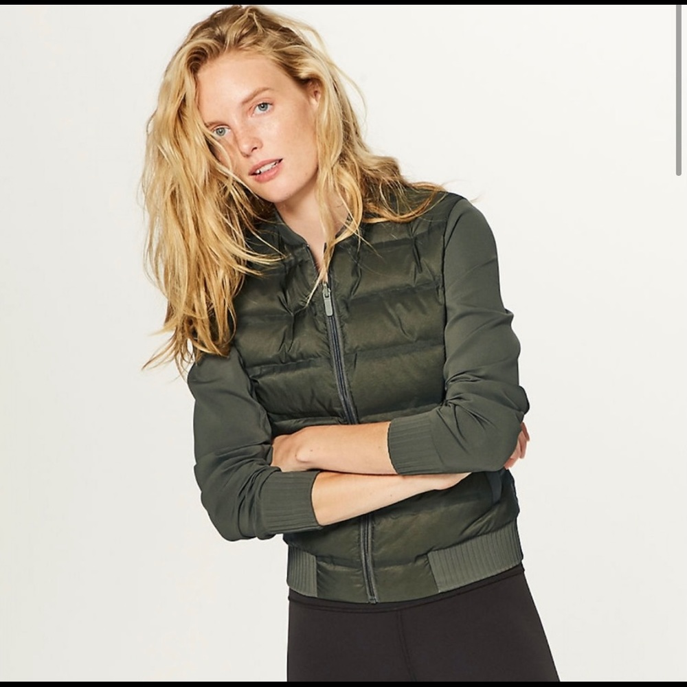 Lululemon Reversible Size 6 Down And Around Bomber